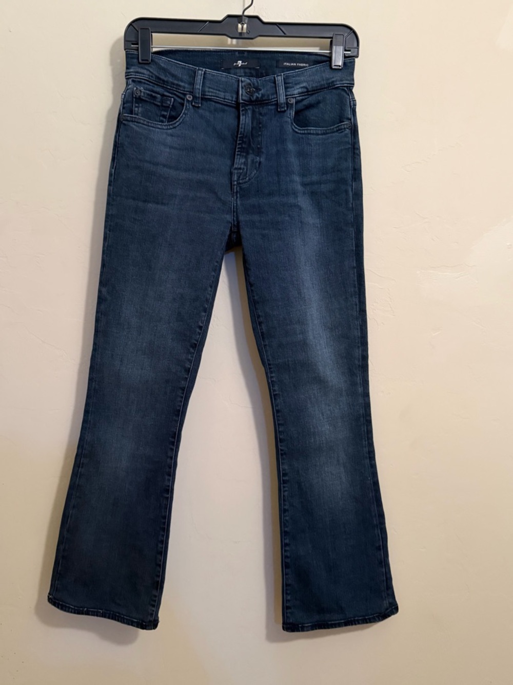 7 For All Mankind Bootcut Jeans size 6 (petite) Womens  Denim Hemmed